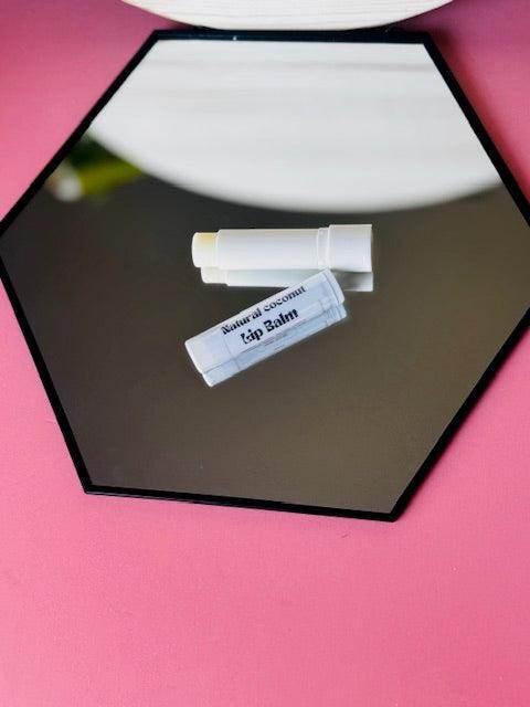 Natural Coconut Lip Balm .20 oz ( 4g) - BURKEA LLC