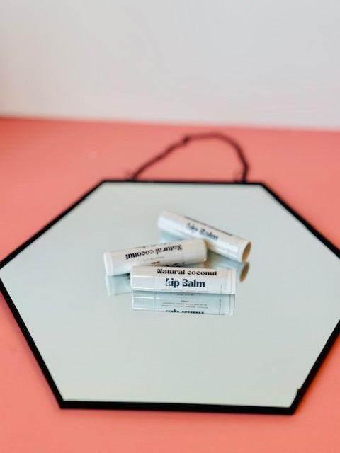 Natural Coconut Lip Balm .20 oz ( 4g) - BURKEA LLC