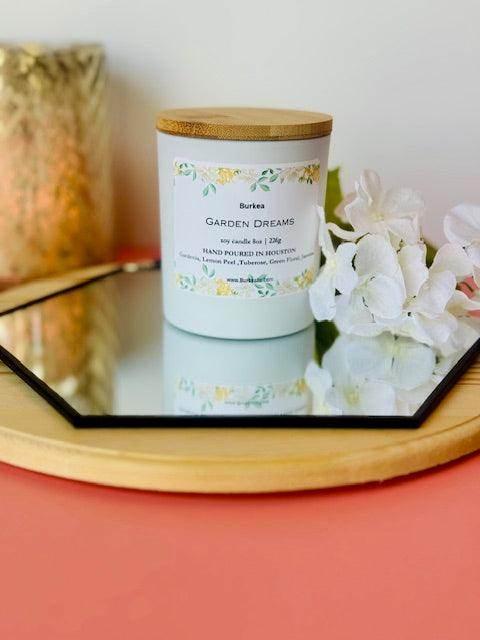 Garden Dreams soy candle 8 oz - BURKEA LLC
