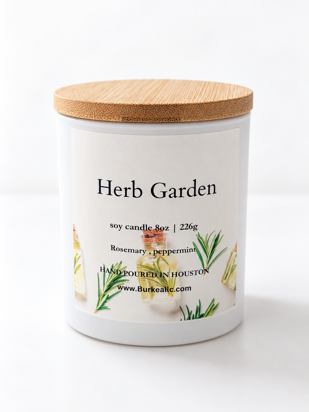 Herb Garden 8oz soy candle