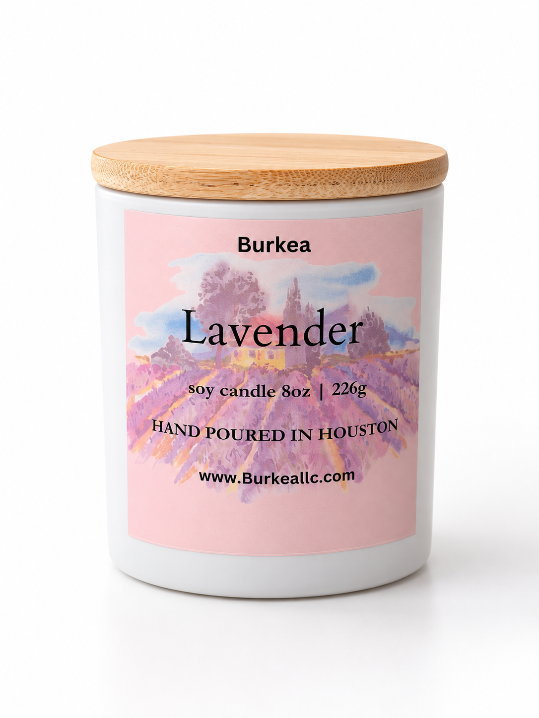 Lavender 8oz soy candle