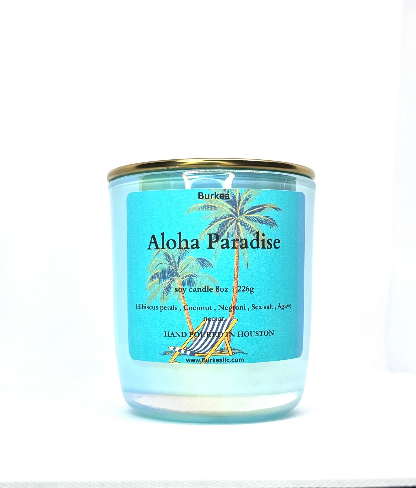 Aloha Paradise 8 oz soy candle