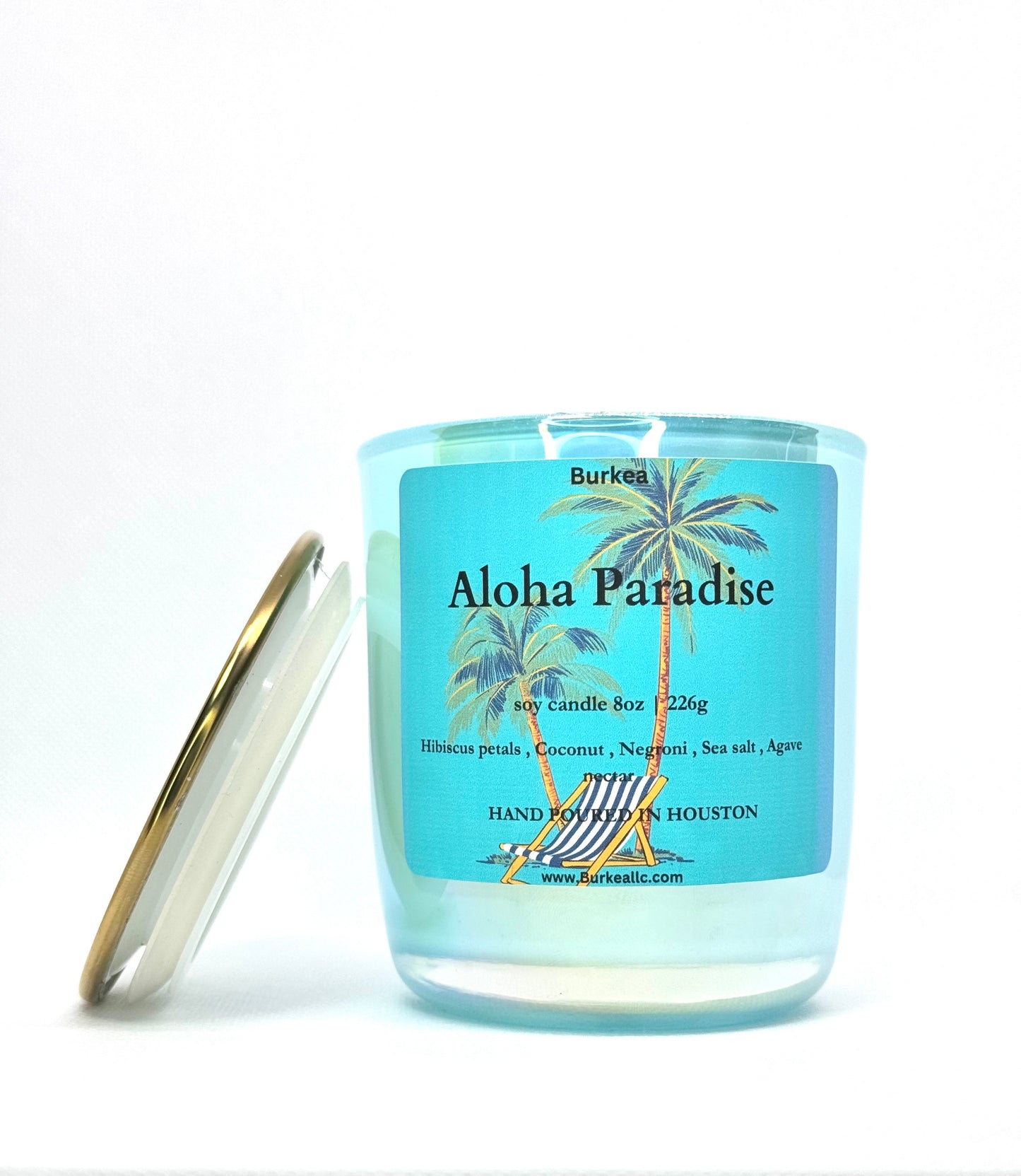 Aloha Paradise 8 oz soy candle