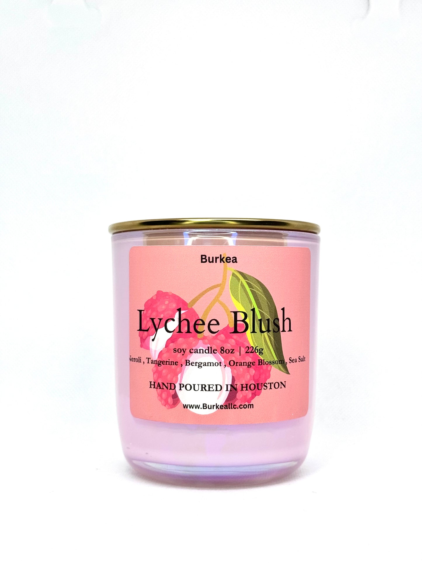 Lychee Blush 8 oz soy candle