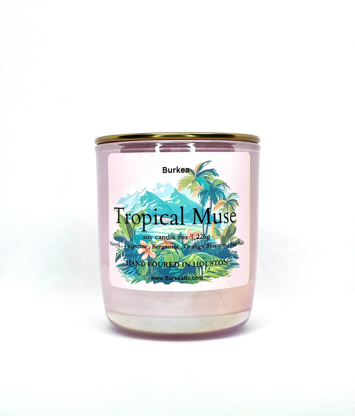 Tropical Muse 8 oz soy candle Candle