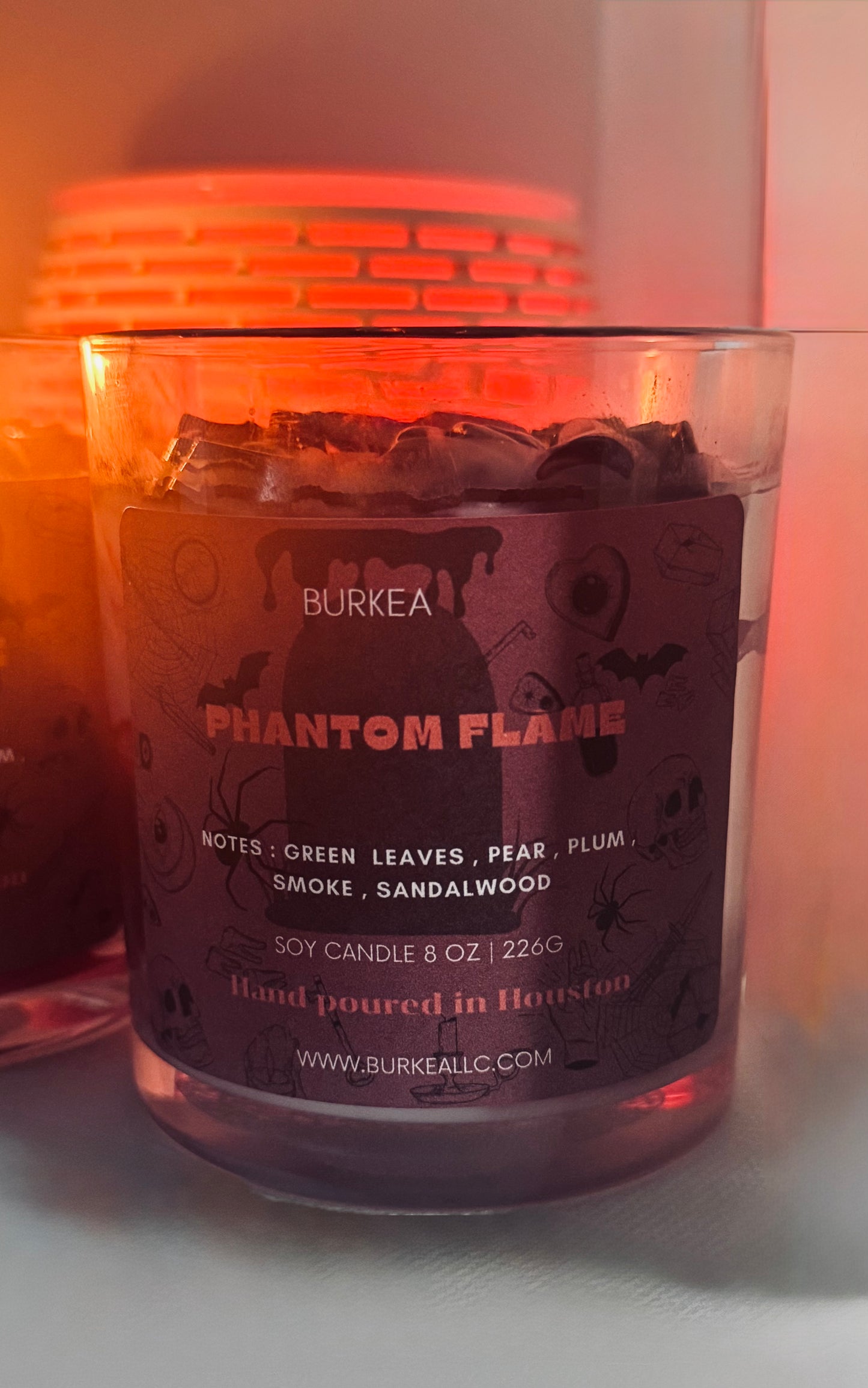 Phantom Flame 8oz soy candle