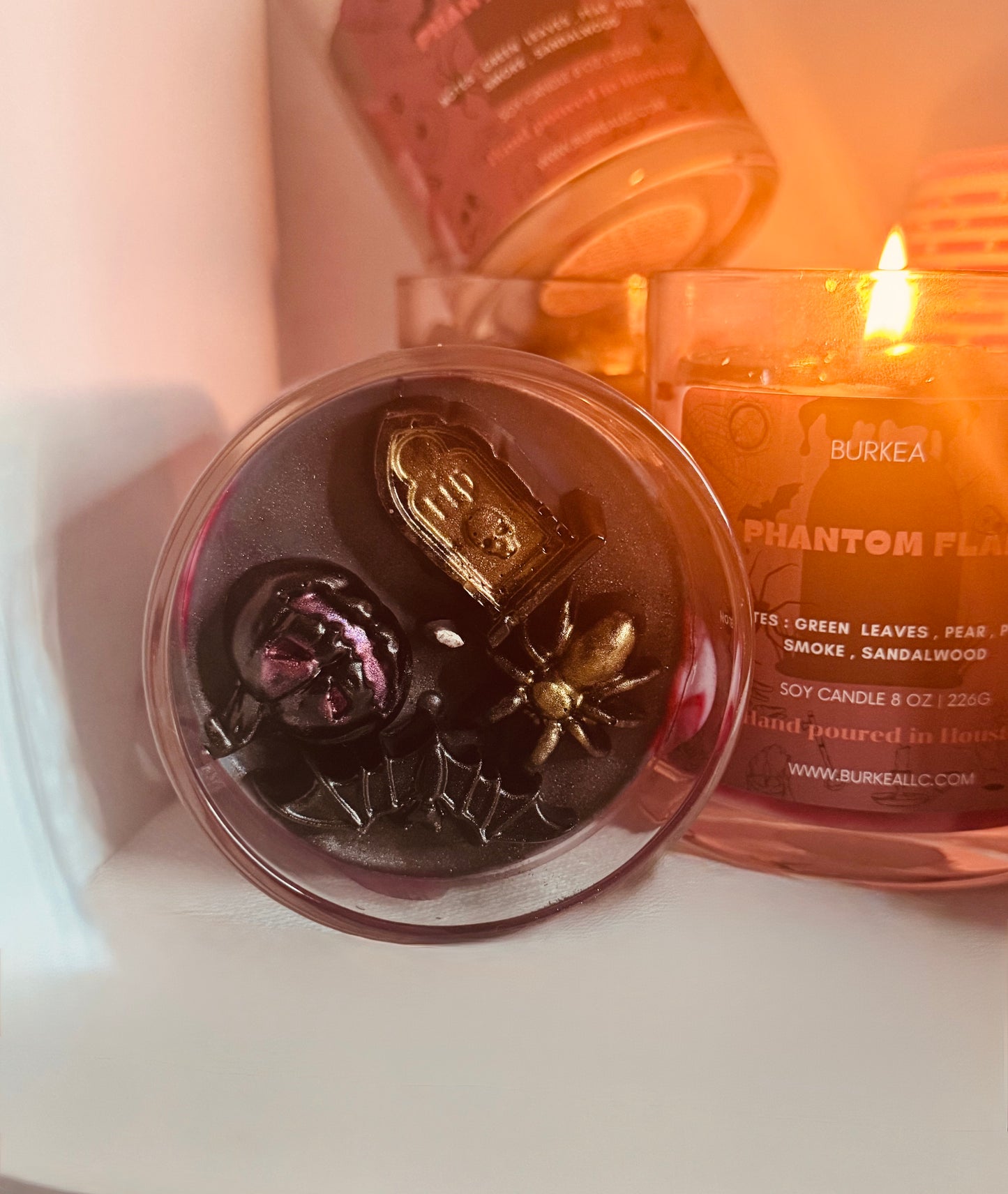 Phantom Flame 8oz soy candle