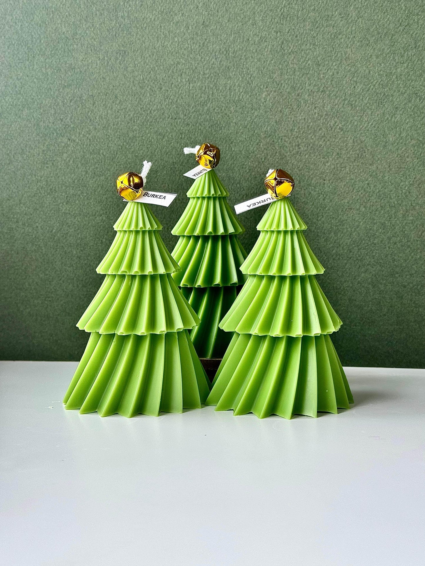 Christmas tree candle 5 oz - BURKEA LLC