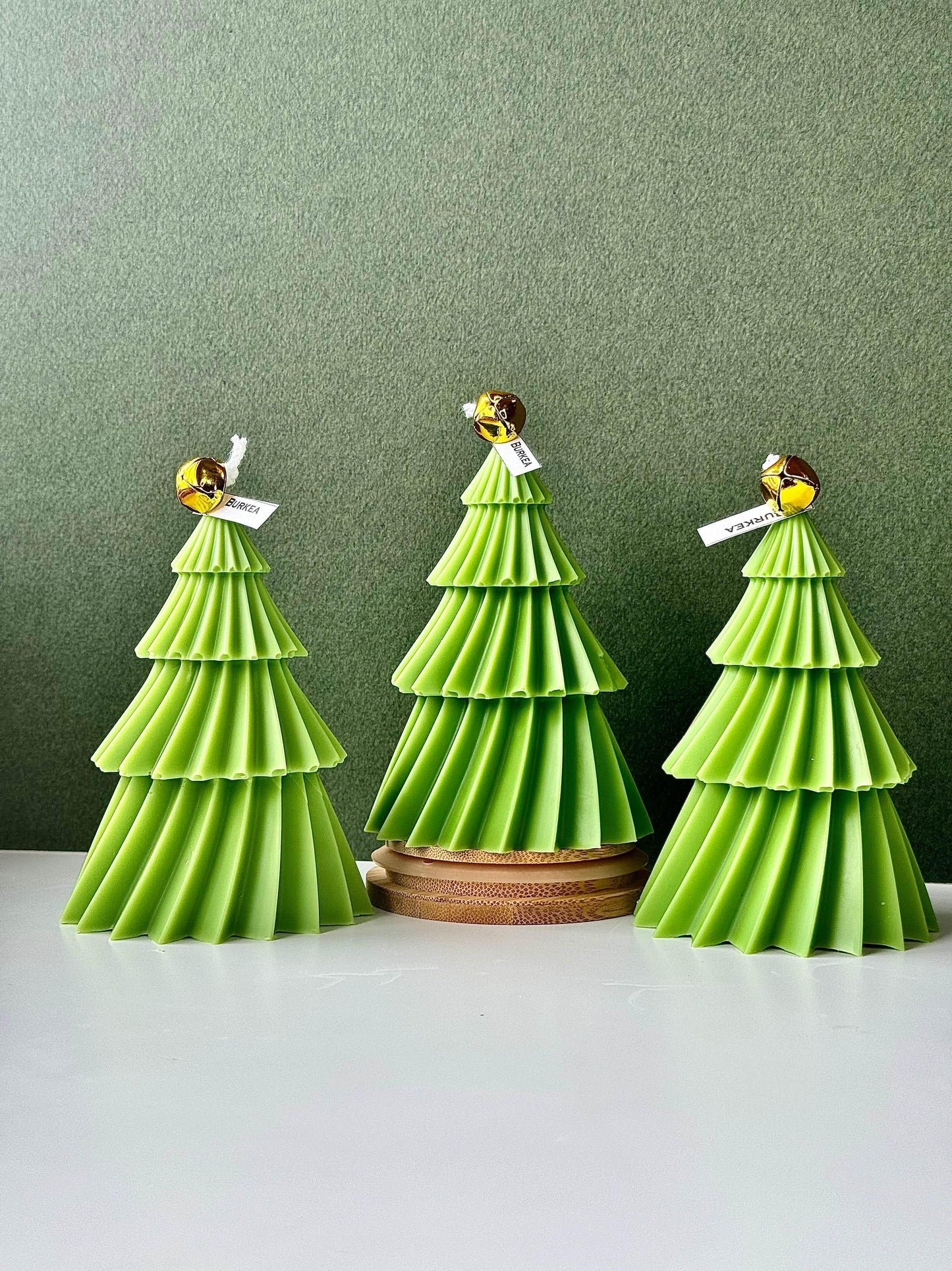 Christmas tree candle 5 oz - BURKEA LLC