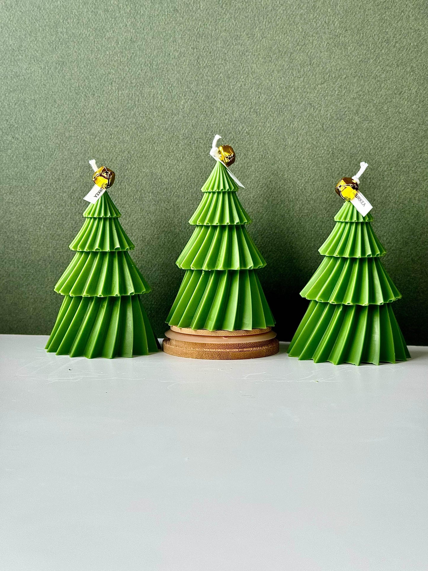 Christmas tree candle 5 oz - BURKEA LLC