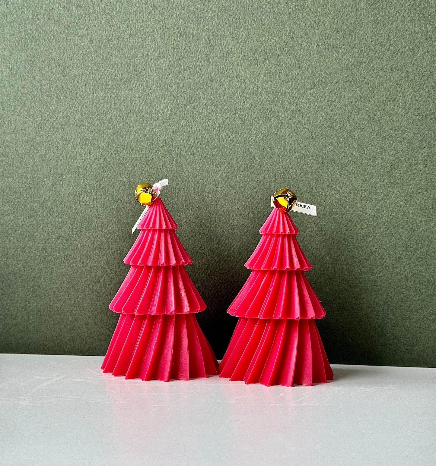 Christmas tree candle 5 oz - BURKEA LLC