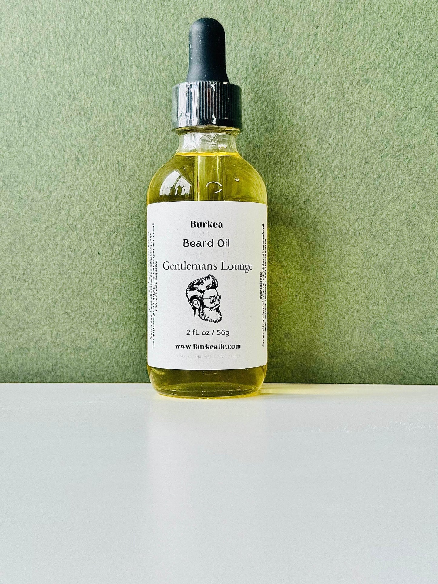 Gentleman Lounge Beard oil 2 FL oz - BURKEA LLC