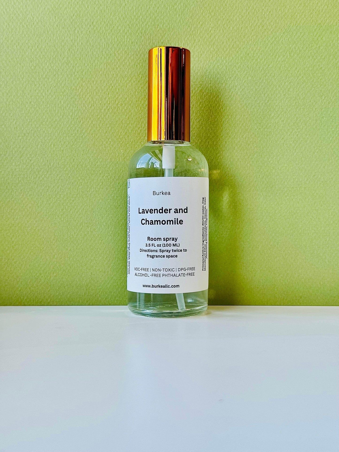 Lavender and Chamomile Room Spray 3.5 fl oz - BURKEA LLC