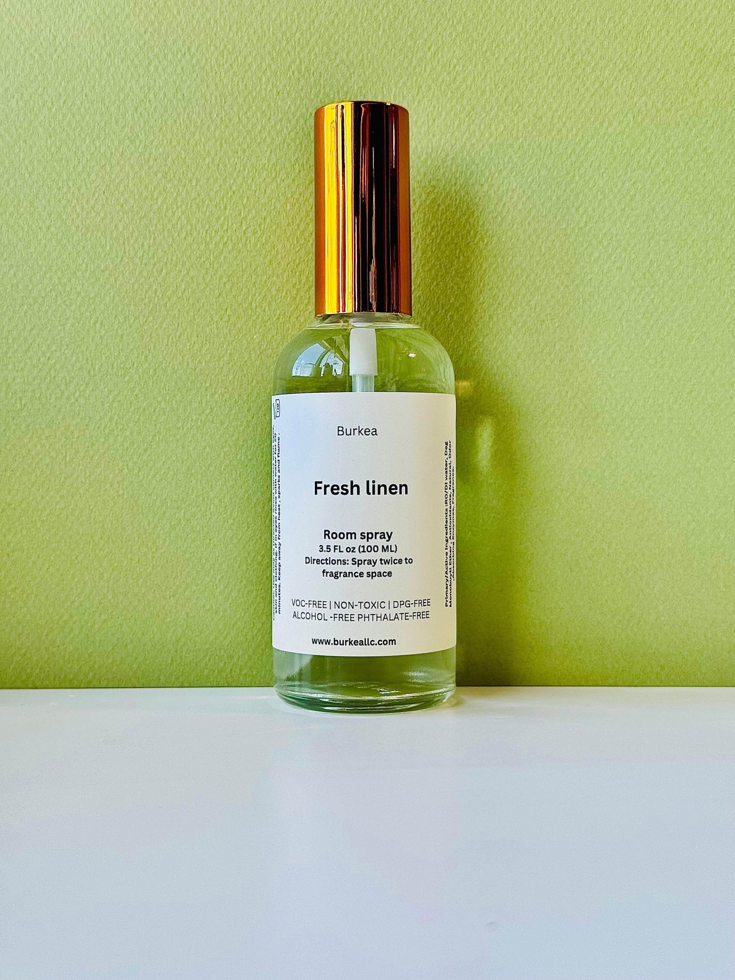 Fresh Linen Room Spray 3.5 fl oz - BURKEA LLC