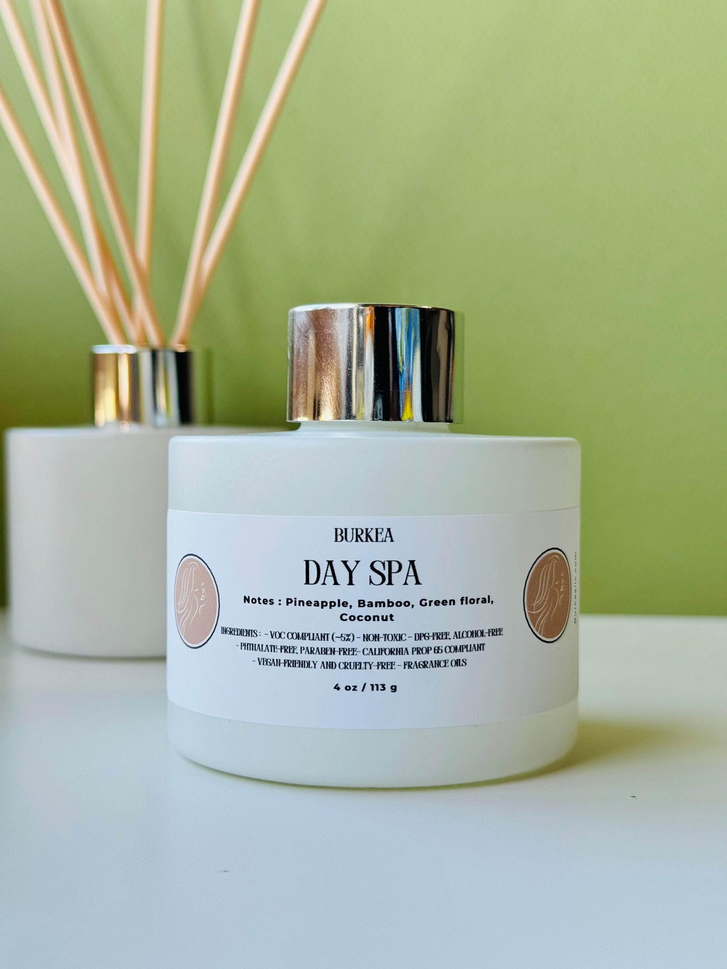 Day Spa Reed Diffuser 4 oz | 113g - BURKEA LLC