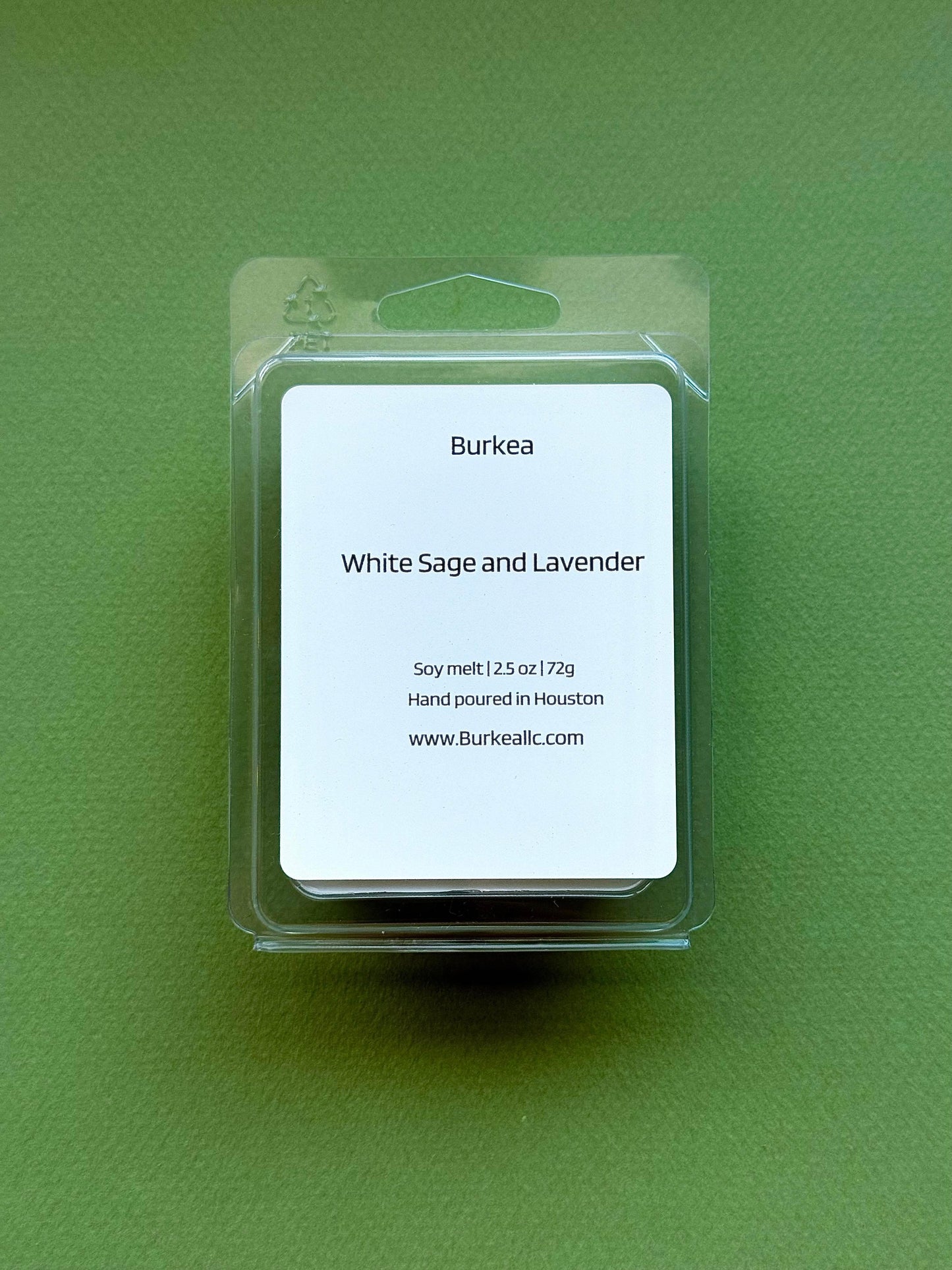 White sage and Lavender Soy melt 2.5 oz - BURKEA LLC
