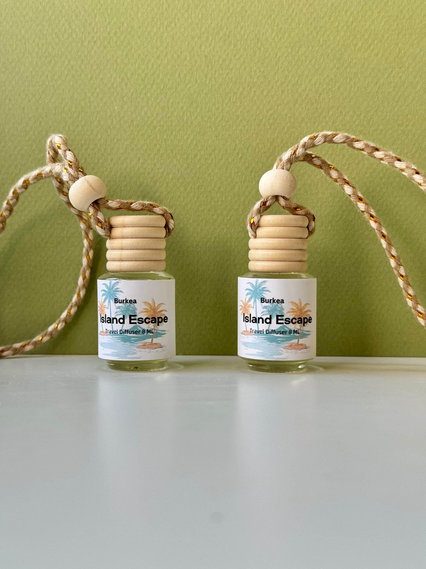 Island scape Car diffuser 8 ML - BURKEA LLC