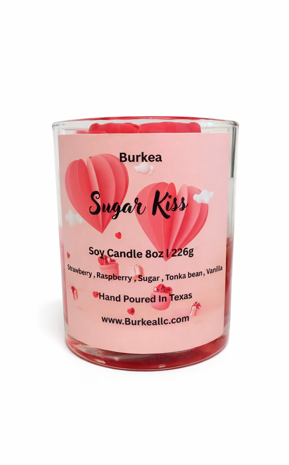 Sugar Kiss  soy candle 8 oz