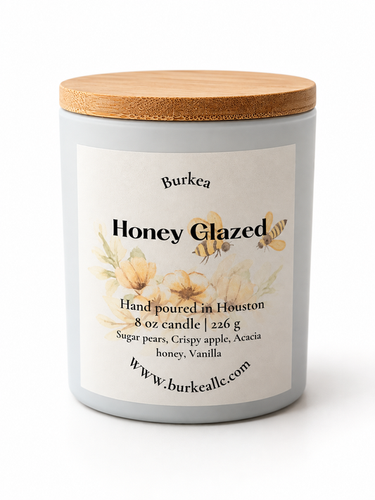Honey Glazed soy candle 8oz