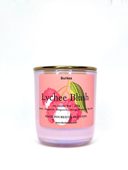 Lychee Blush 8 oz soy candle
