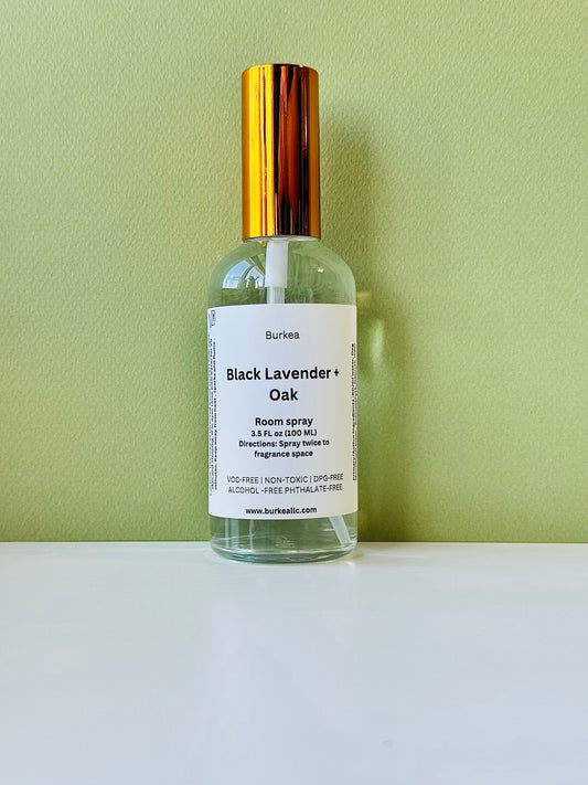 Black Lavender and oak Room Spray 3.5 fl oz