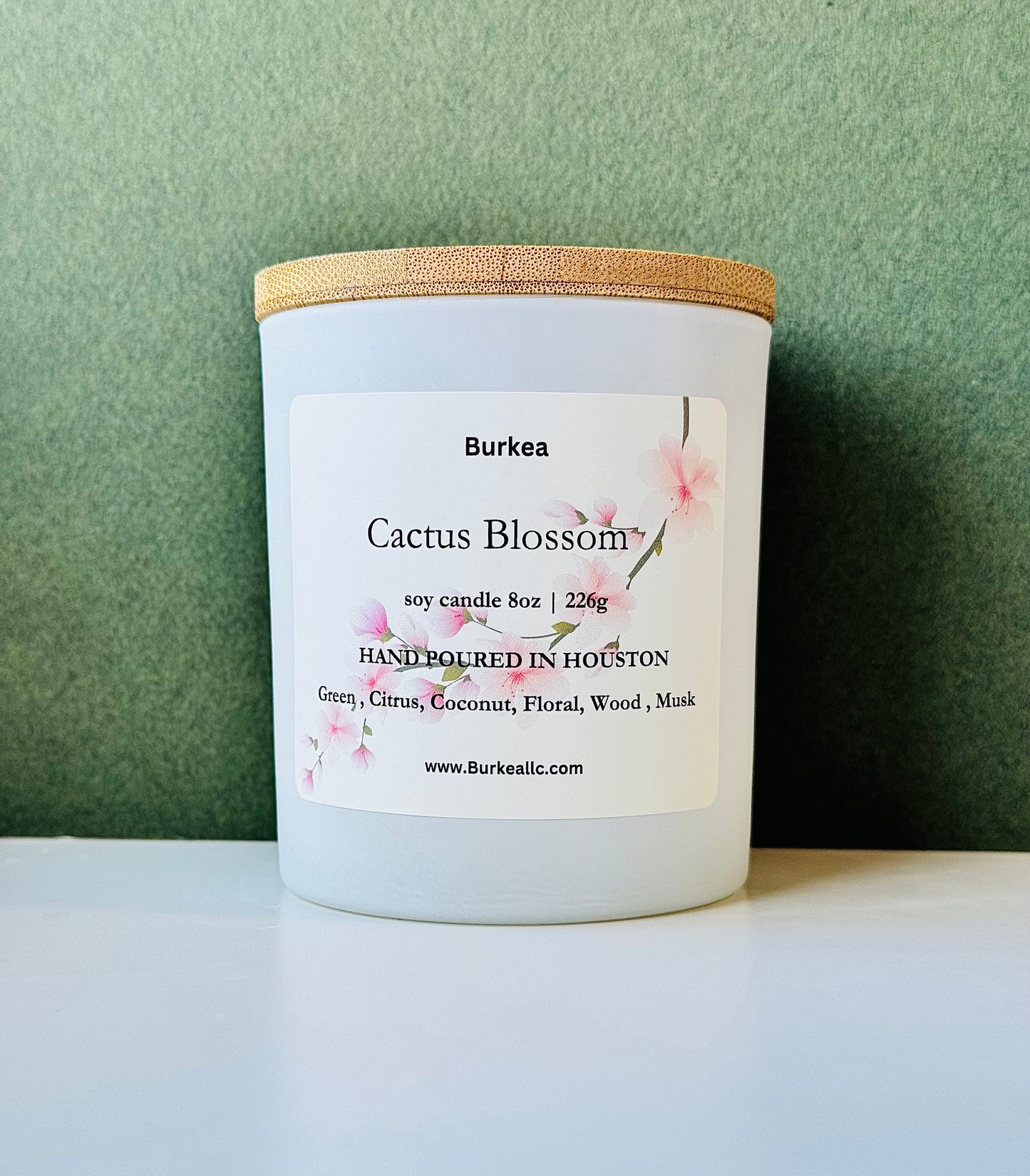 Cactus Blossom soy candle 8 oz