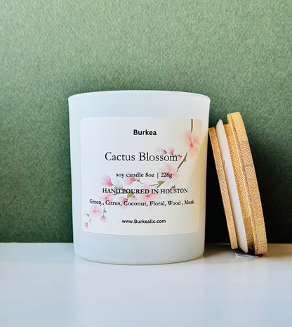 Cactus Blossom soy candle 8 oz