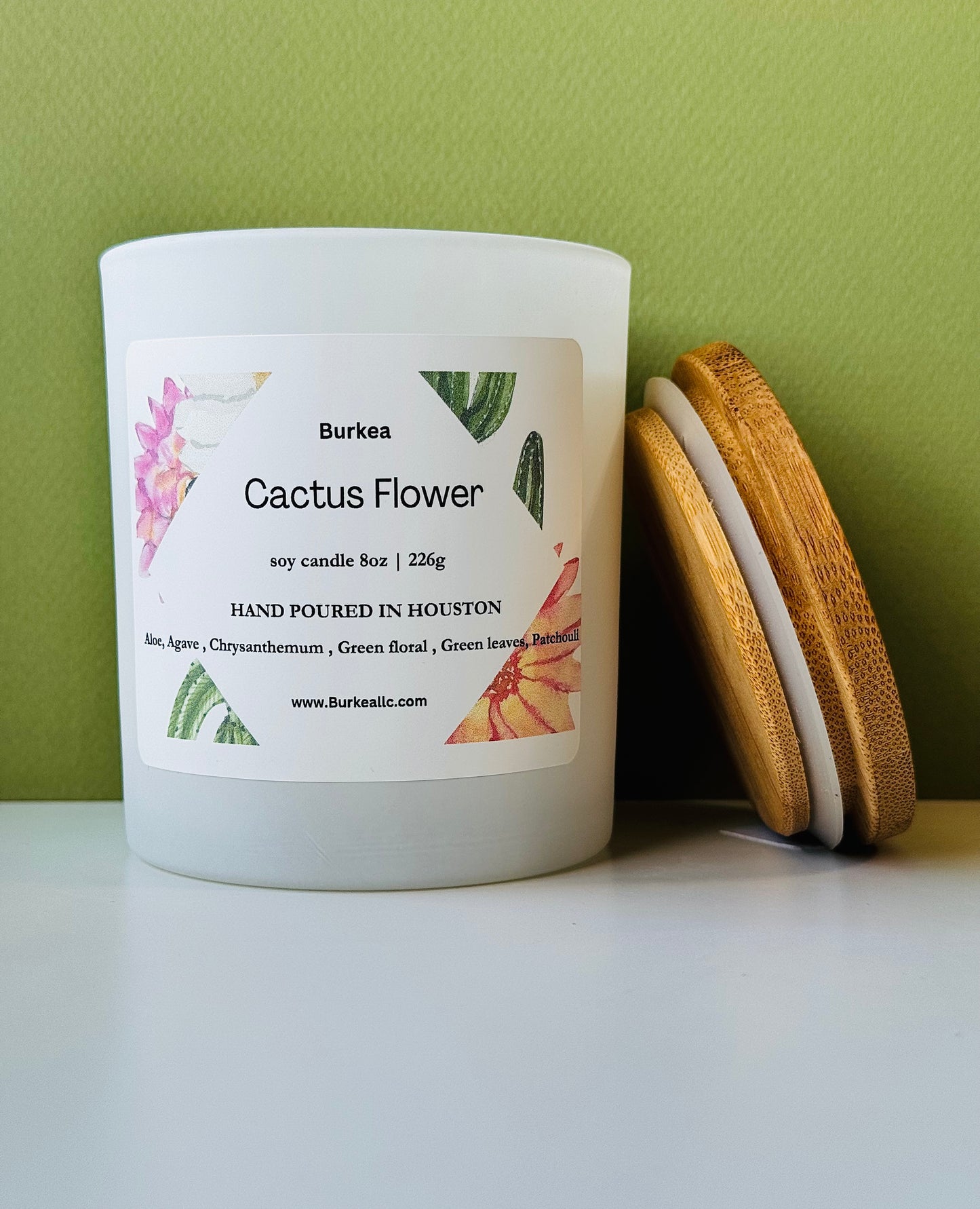 Cactus Flower soy candle 8 oz