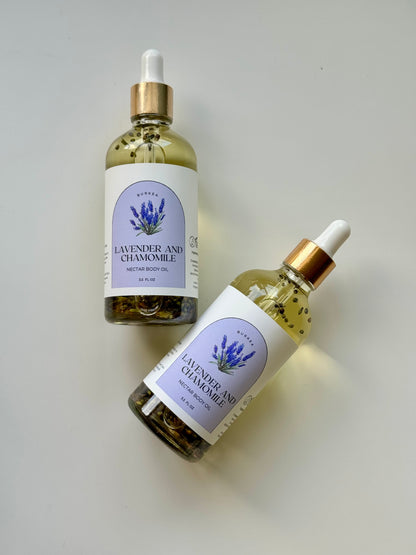 Lavender and chamomile Nectar Body Oil 3.5 fl oz