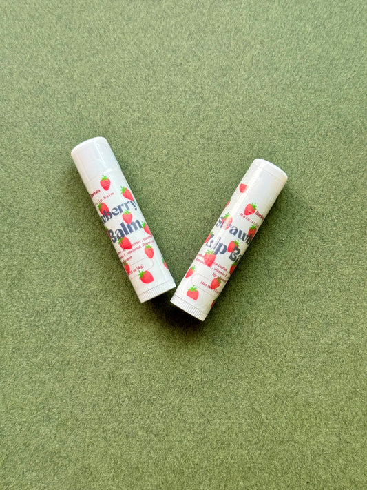 Strawberry Lip Balm .20oz ( 4g)